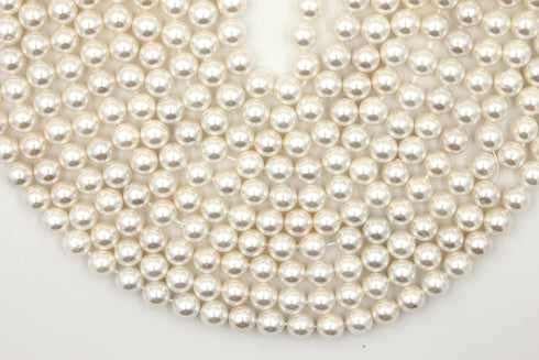 Yellow Pearls, South Sea Pearls, 8mm, Round
